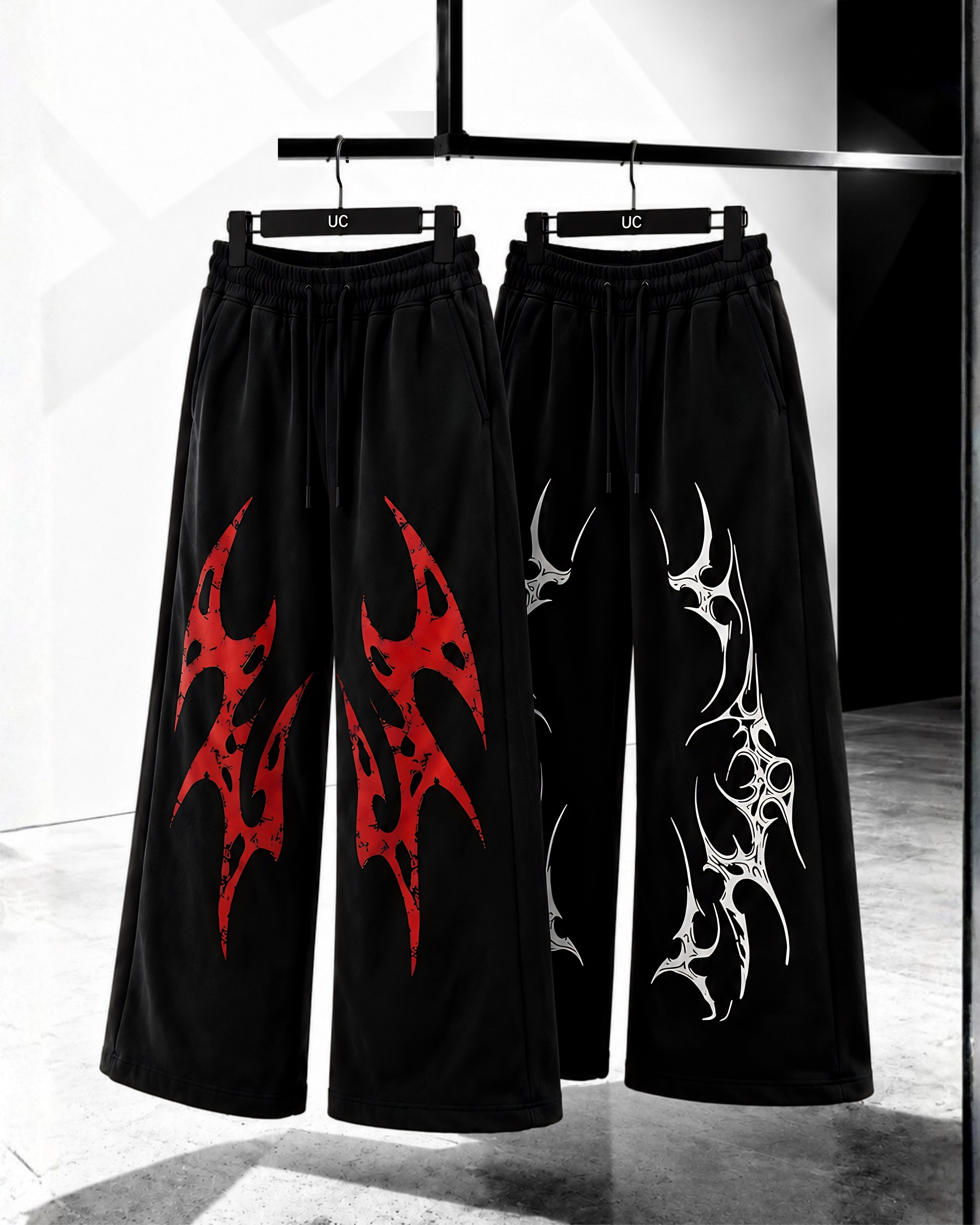 APEX WIDE-LEG TROUSERS COMBO
