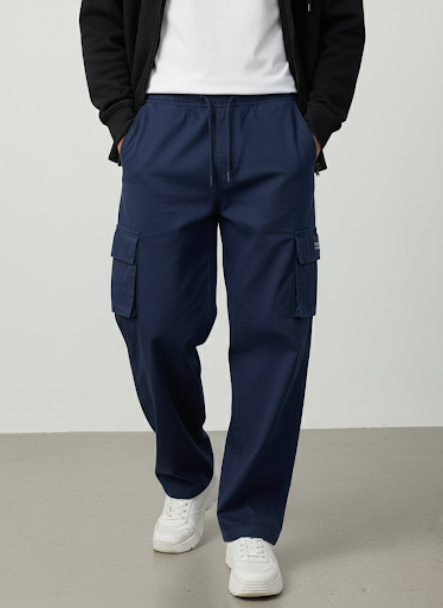 BAGGY-FIT UNISEX COTTON CARGO