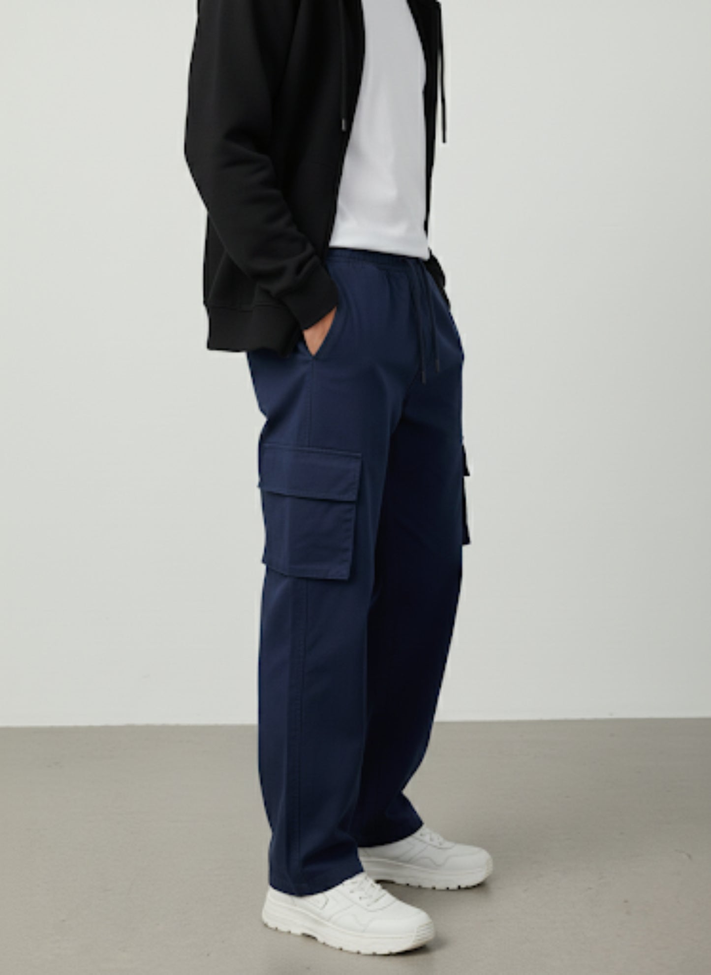 BAGGY-FIT UNISEX COTTON CARGO