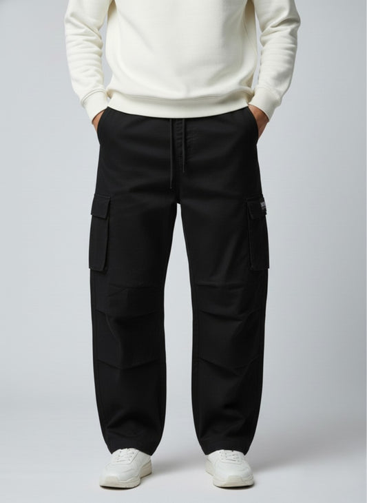 BAGGY-FIT UNISEX COTTON CARGO