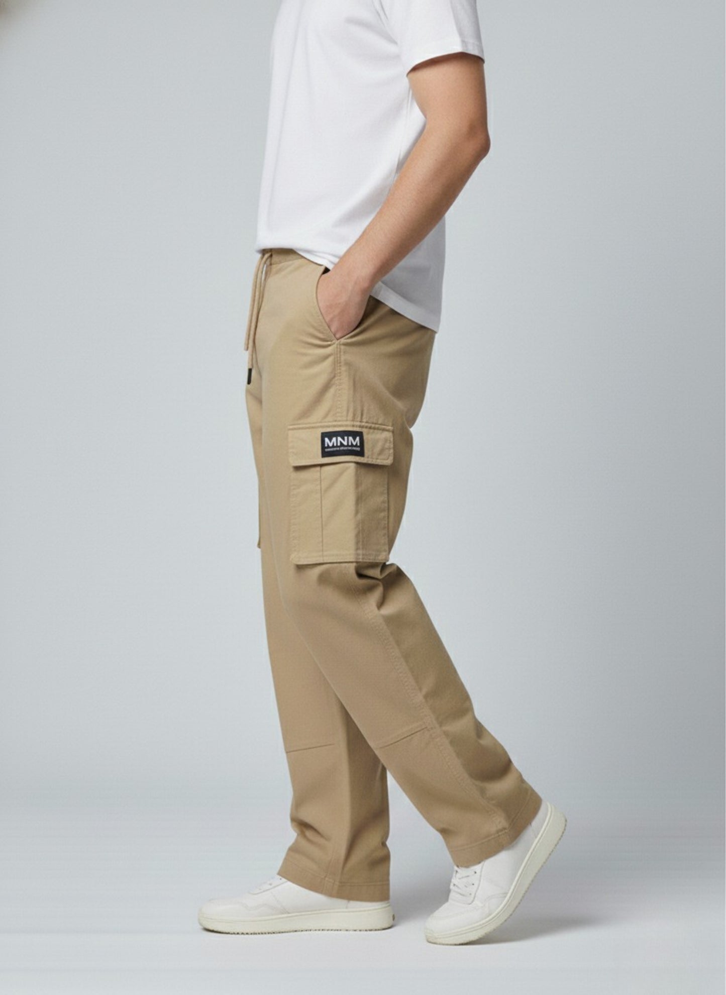 BAGGY-FIT UNISEX COTTON CARGO