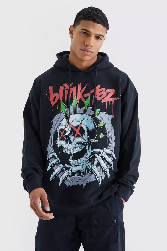 BLINK-182 OVERSIZE HOODIE - UNISEX