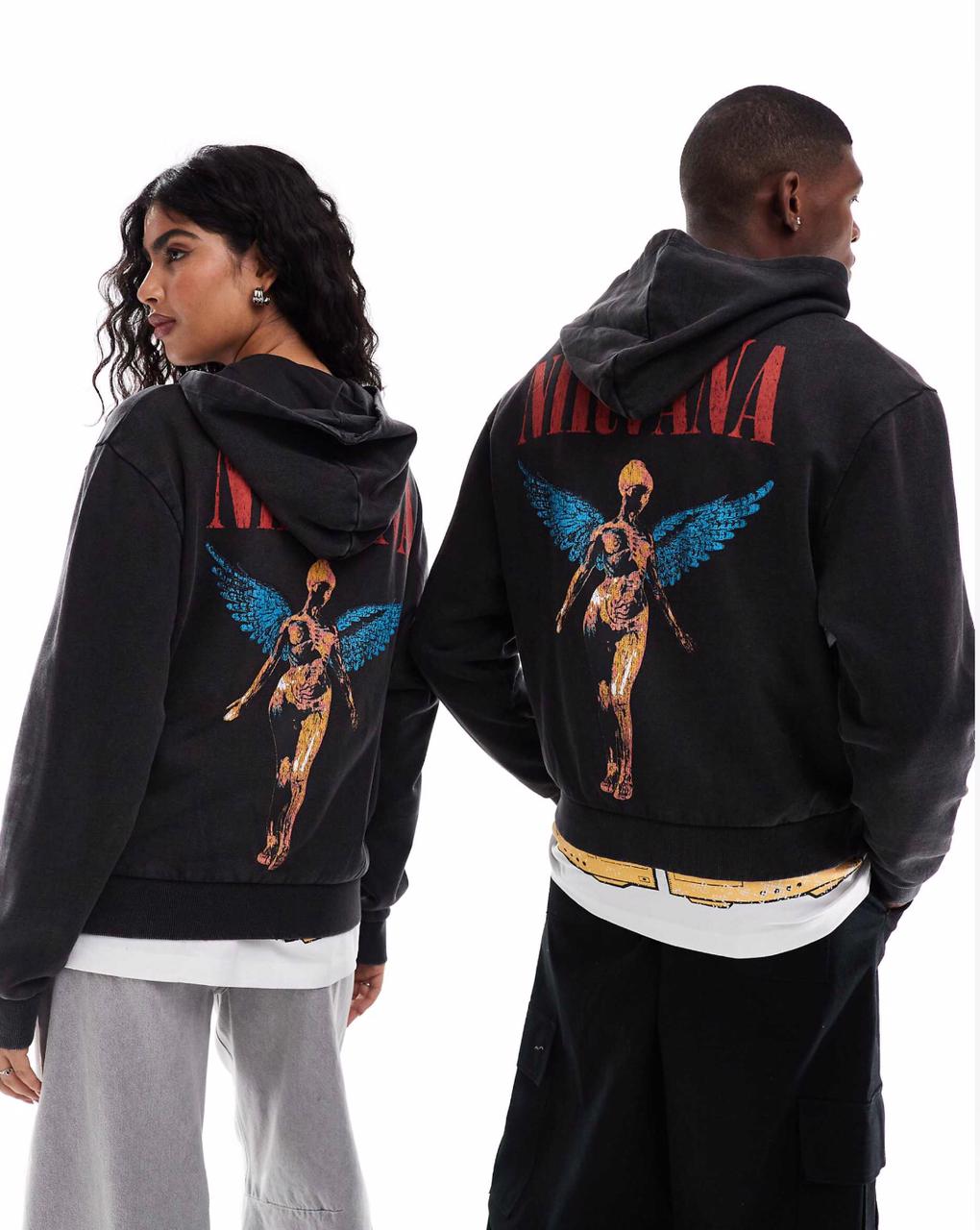 NIRVANA OVERSIZE HOODIE - UNISEX