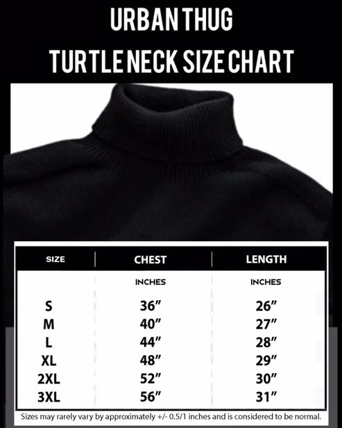 PACK OF 3 RIBBED KNIT HIGHNECK - UNISEX