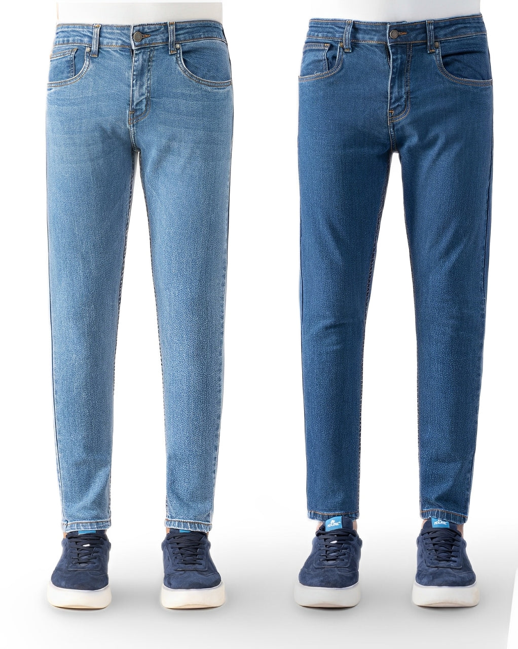Mens Jeans Combo Pack Of 2 - Narrow Fit