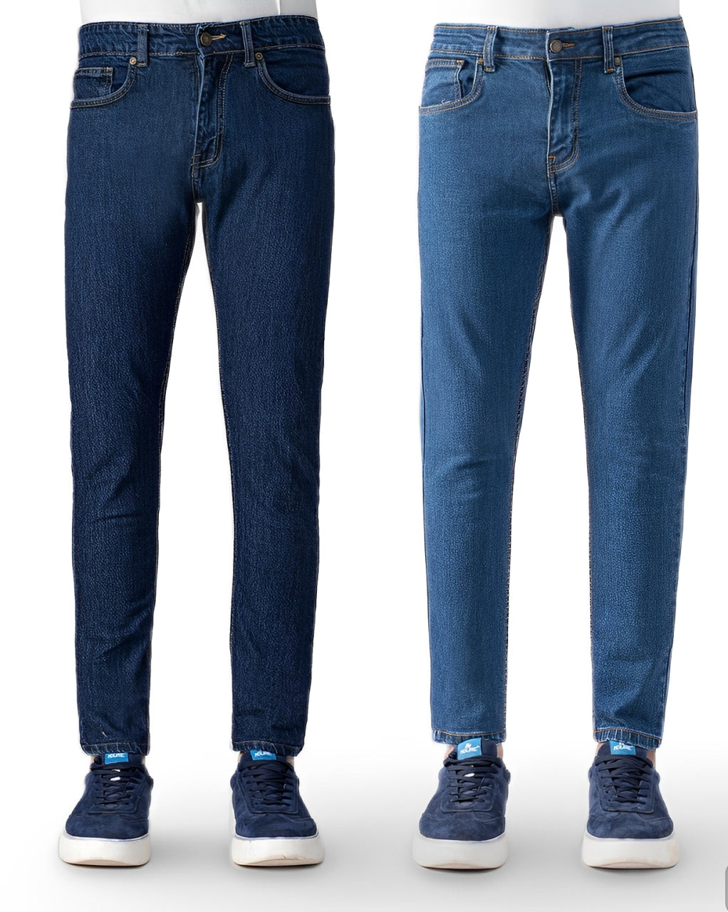 Mens Jeans Combo Pack Of 2 - Narrow Fit
