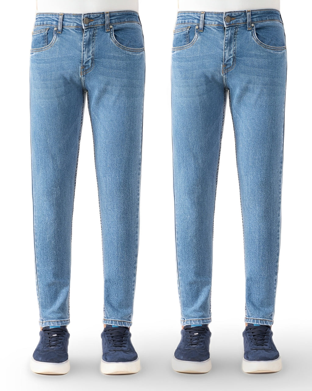 Mens Jeans Combo Pack Of 2 - Narrow Fit