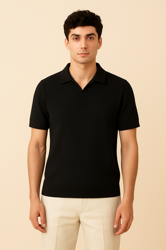 OLD MONEY KNITTED POLO