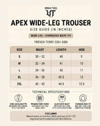 APEX WIDE-LEG TROUSERS COMBO