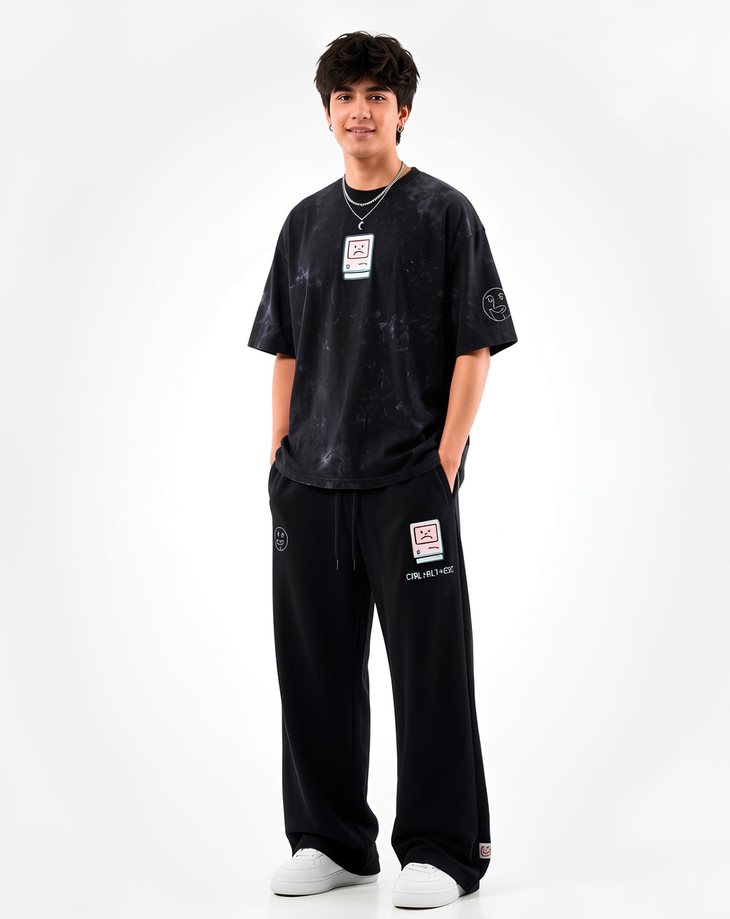 APEX GRAPHIC CO-ORD SET ( Y2K Glitch Edition )
